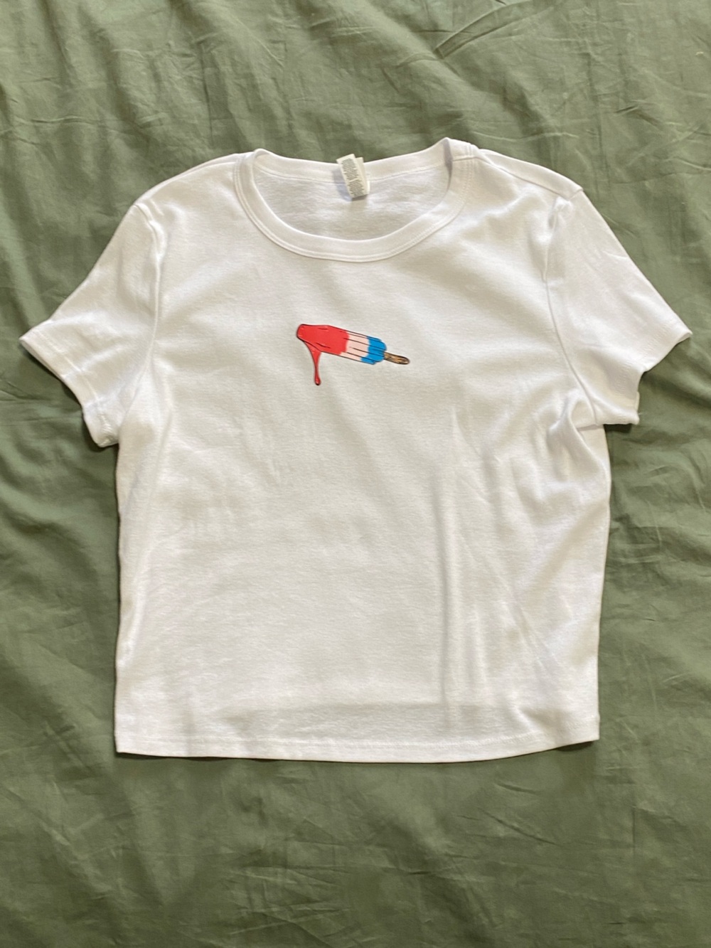 Bomb pop baby doll tee